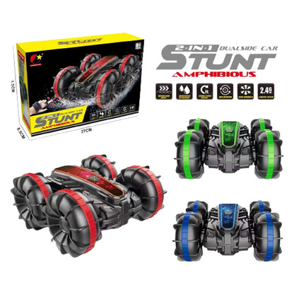 CARRO CONTROL STUNT 2 EN 1 ANFIBIO CX-85